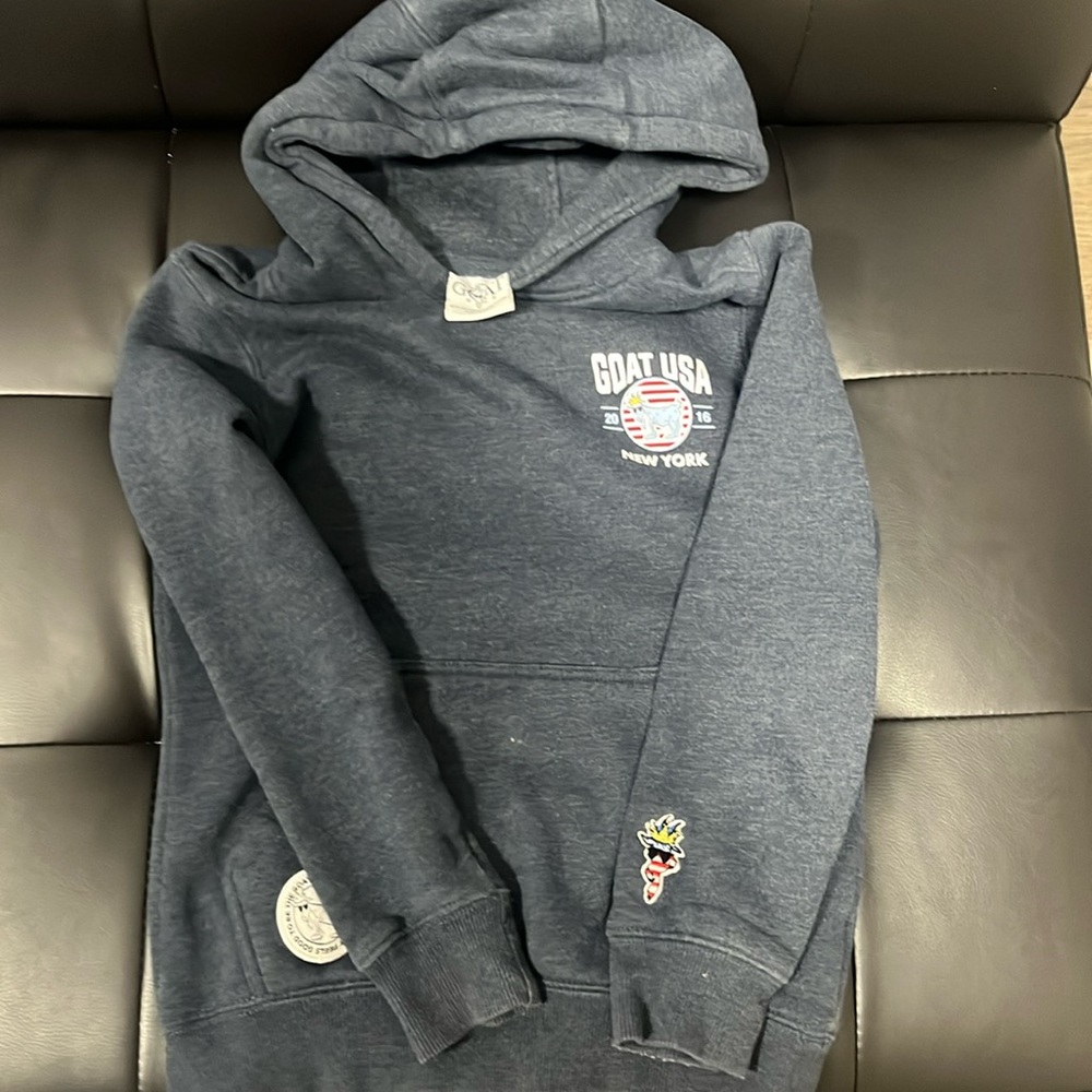 Goat USA youth small hoodie. New York 2016